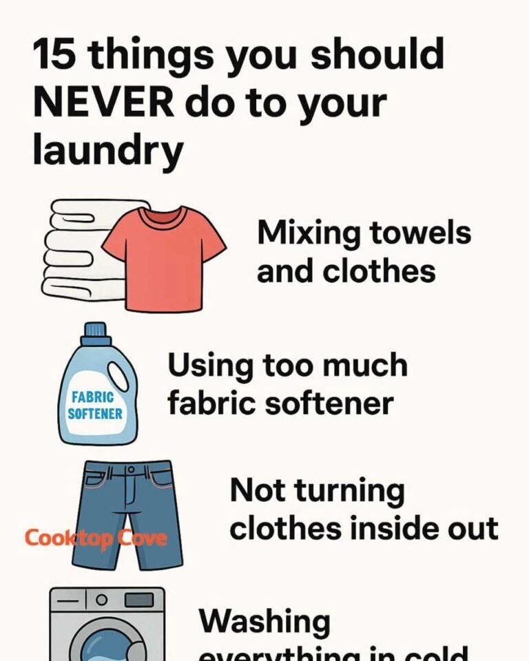15 Laundry Mistakes to Avoid