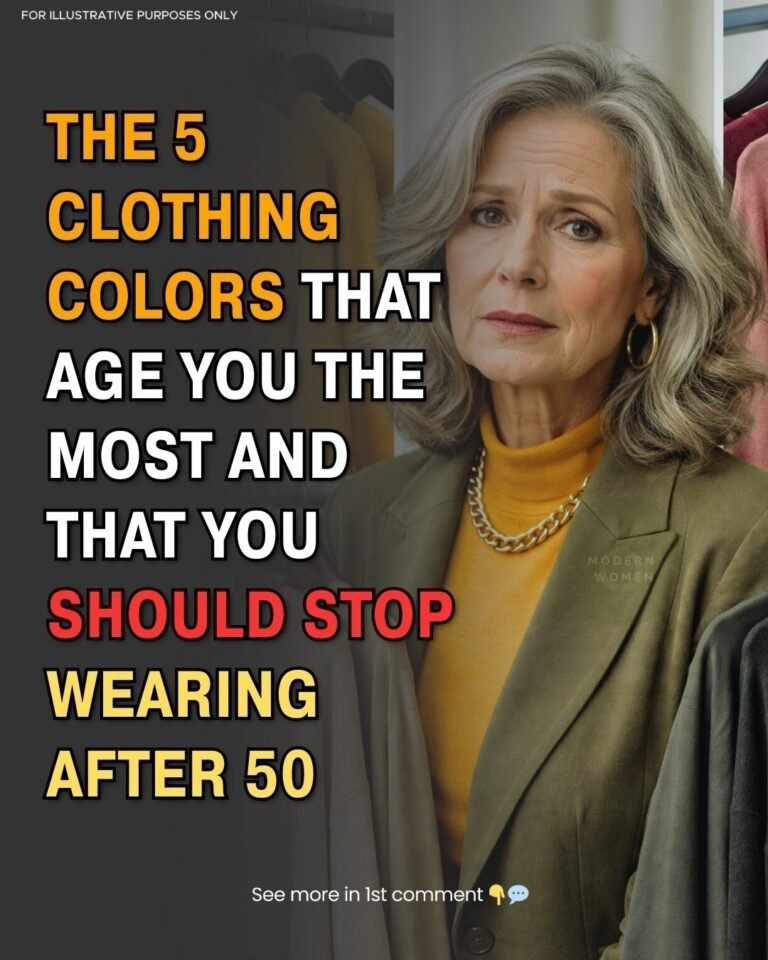 The 5 Clothing Colors That Age You the Most (And What to Wear Instead After 50)