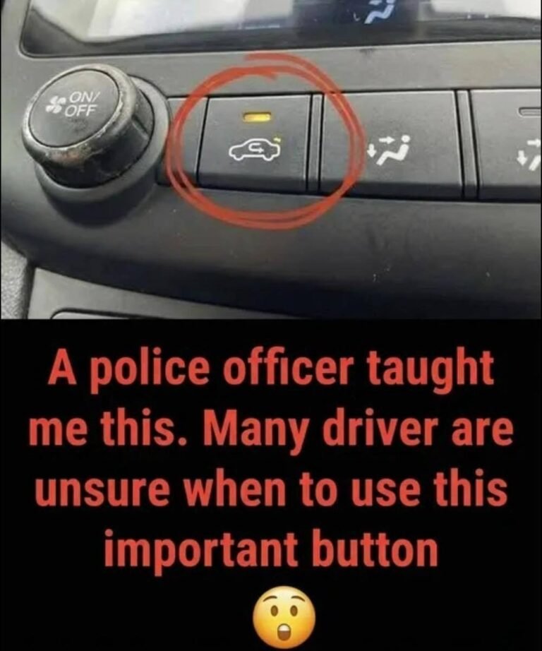 The Hidden Dashboard Button Most Drivers Use Wrong—And When You Actually Need It