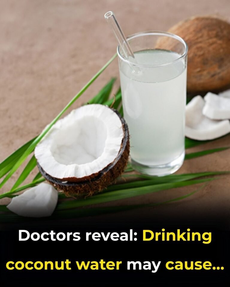 Doctors Reveal: Drinking Coconut Water May Cause This Surprising Side Effect