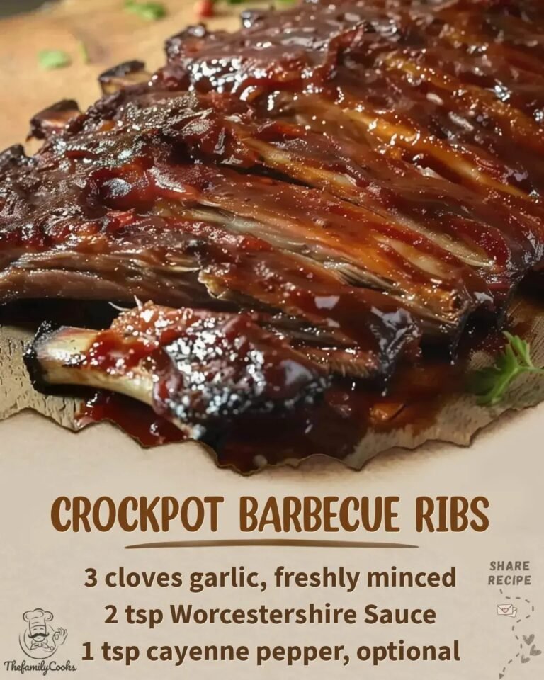  Crockpot BBQ Ribs recipe 