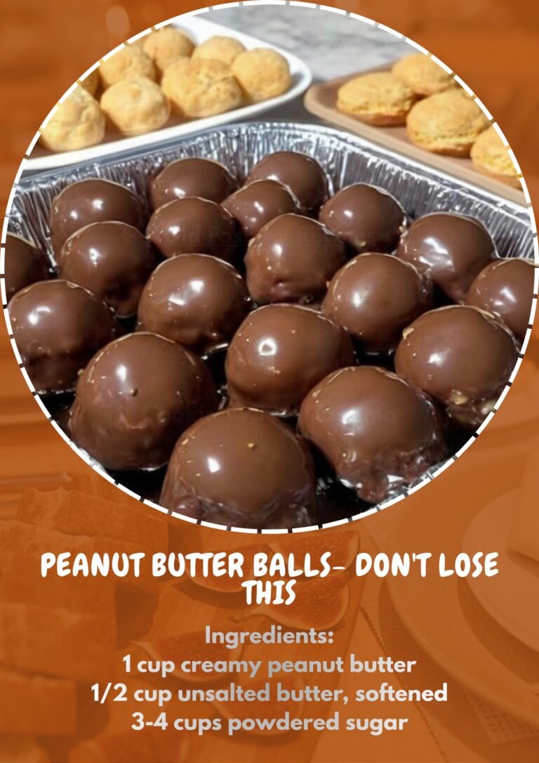 Easy No-Bake Peanut Butter Balls