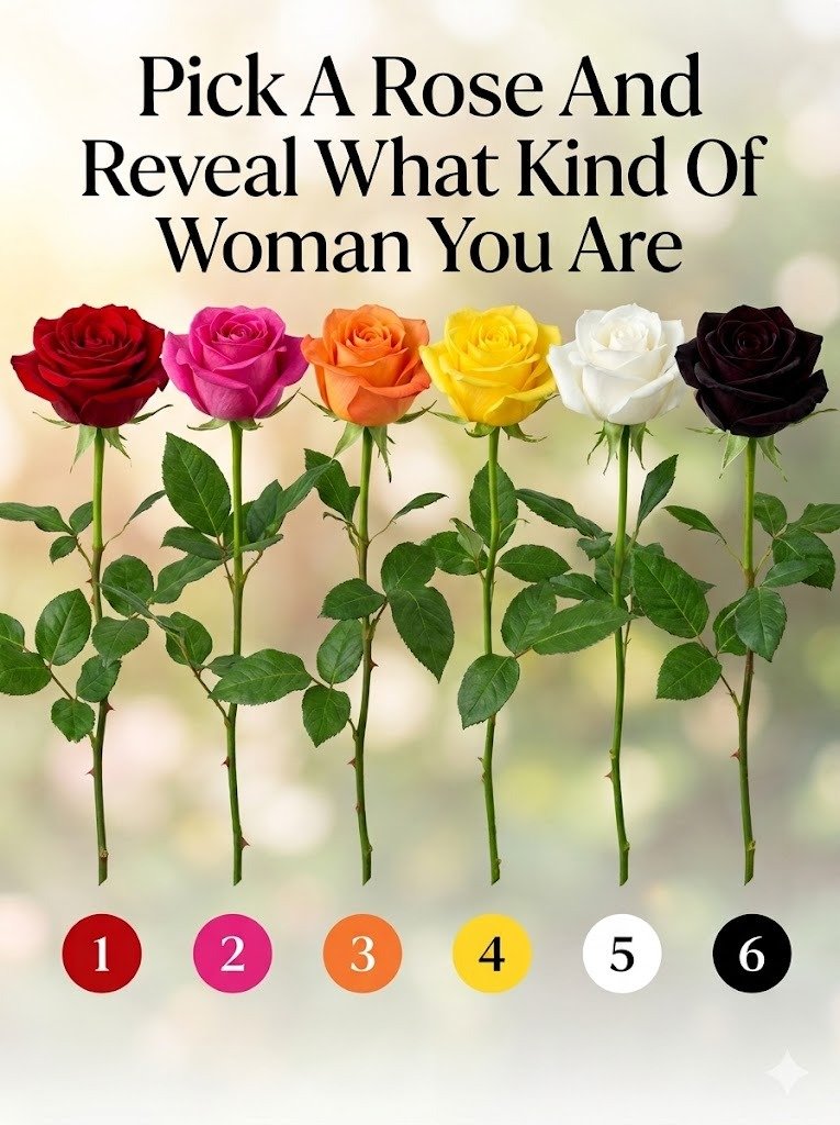 Pick a Rose and Reveal What Kind of Woman You Are