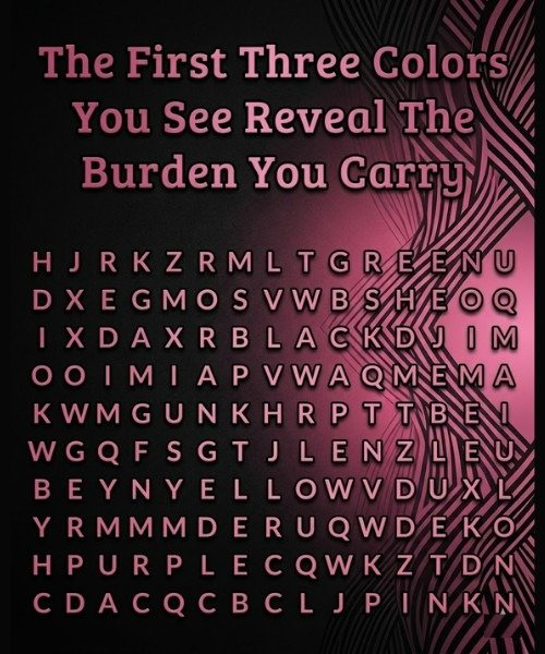 The Viral Personality Test: The First Three Colors You See Will Reveal Everything