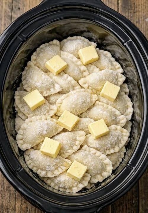 The Ultimate Lazy-Day Comfort Food: Slow Cooker Frozen Pierogi