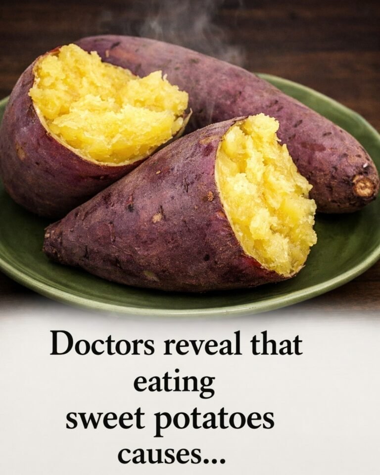 Doctors Reveal That Eating Sweet Potatoes Causes This to Your Body