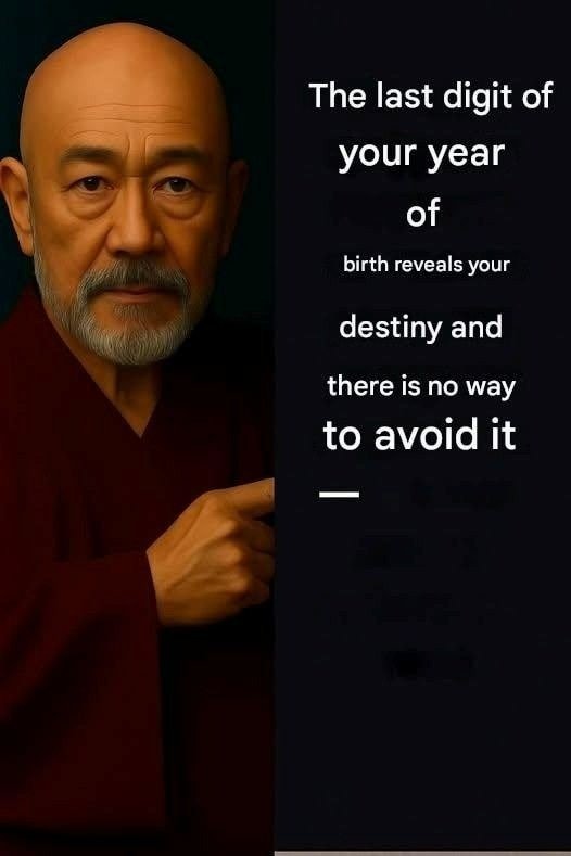 Unlocking the Code: What the Last Digit of Your Birth Year Reveals About Your Spiritual Destiny