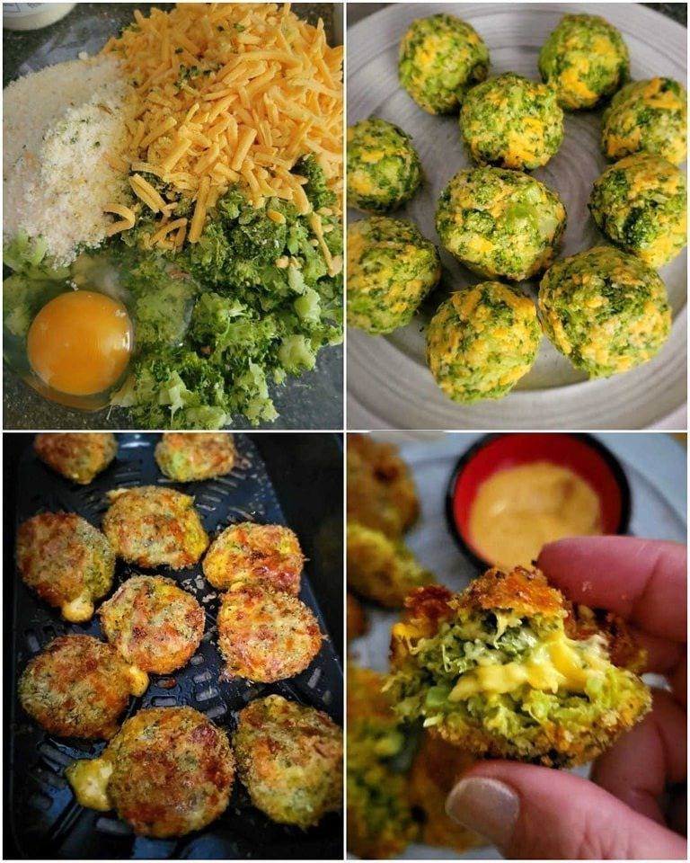 Keto Broccoli Cheese Bites