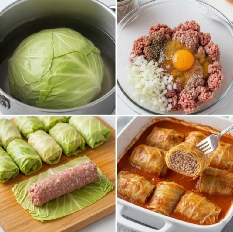 KETO STUFFED CABBAGE ROLLS