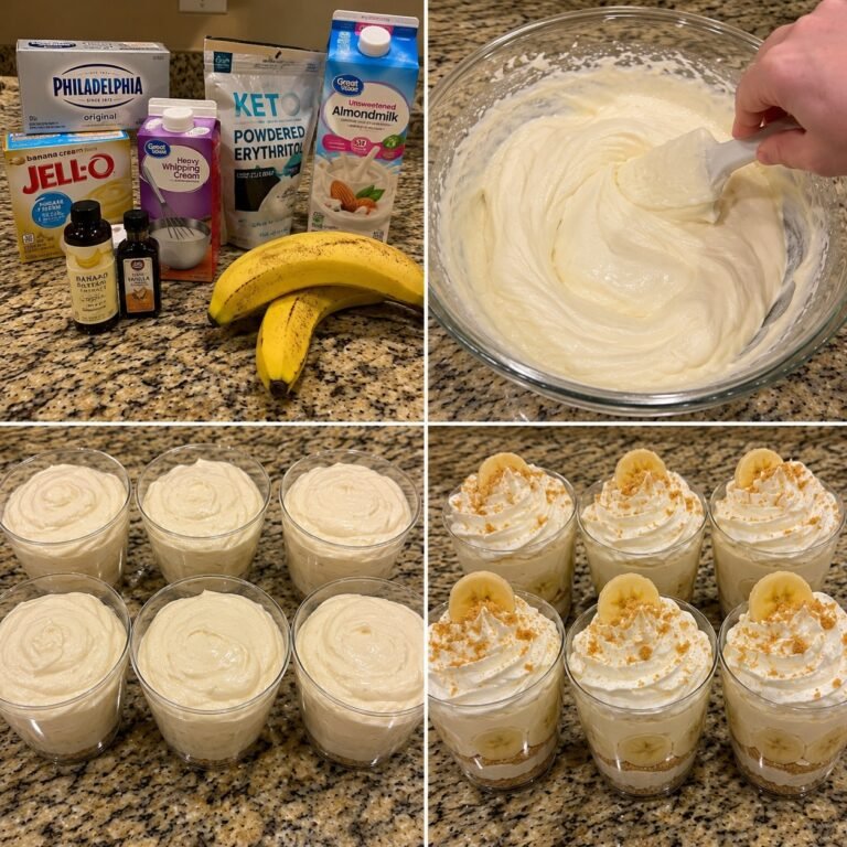 Banana Cheesecake Pudding Fluff 