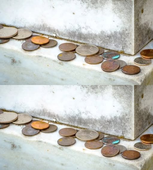Understanding the Meaning of Coins Left on a Military Gravestone
