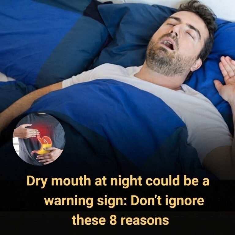 🌙 Dry Mouth at Night: 8 Warning Signs and Hidden Causes You Shouldn’t Ignore