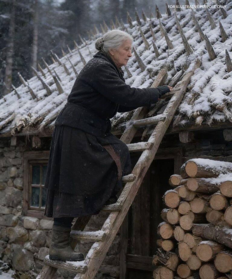 The Mystery of the Spiked Roof: Why a Lone Woman Built a Wooden Fortress