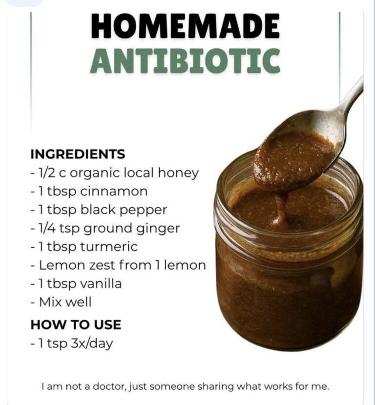 Homemade antibiotic