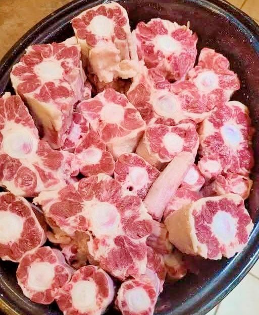 oxtail yummy curry or Irish stew
