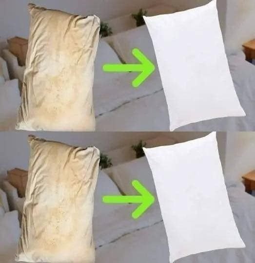 Here’s how to clean dirty bed pillows to leave them white and smelling sweet