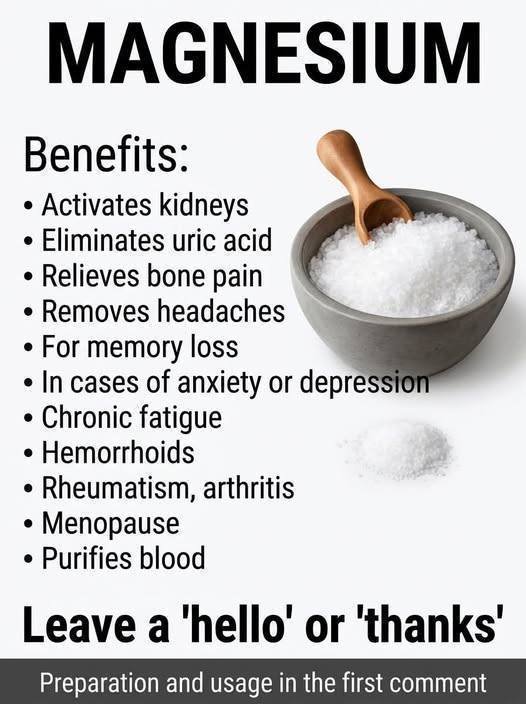 Why Chinese doctors recommend their patients take magnesium