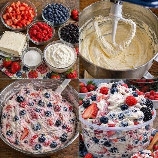 Cheesecake Summer Fruit Salad