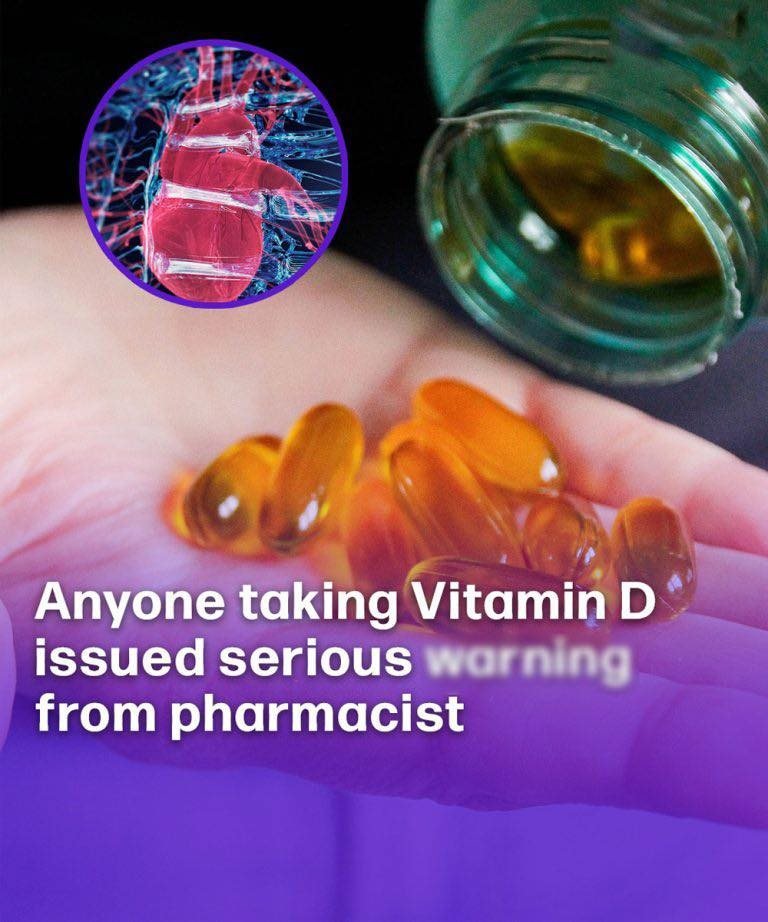 Anyone Taking Vitamin D Issued Serious Warning From Pharmacist