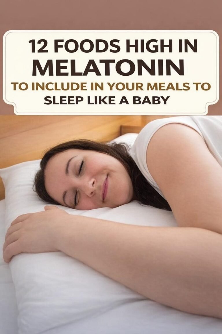 12 natural ingredients packed with melatonin for peaceful nights