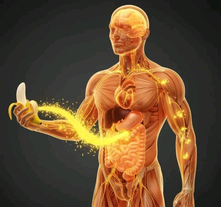 Eating bananas in the evening increases your
