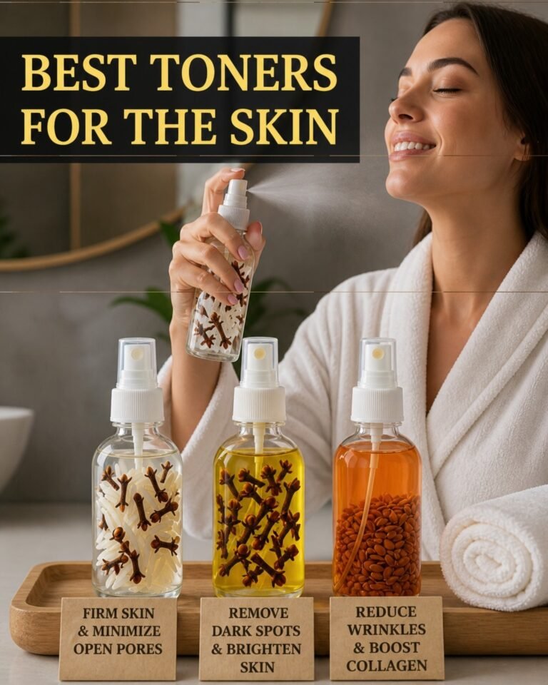 3 homemade toners that transform your skin from the first week