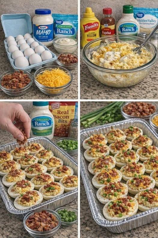 Loaded Deviled Eggs