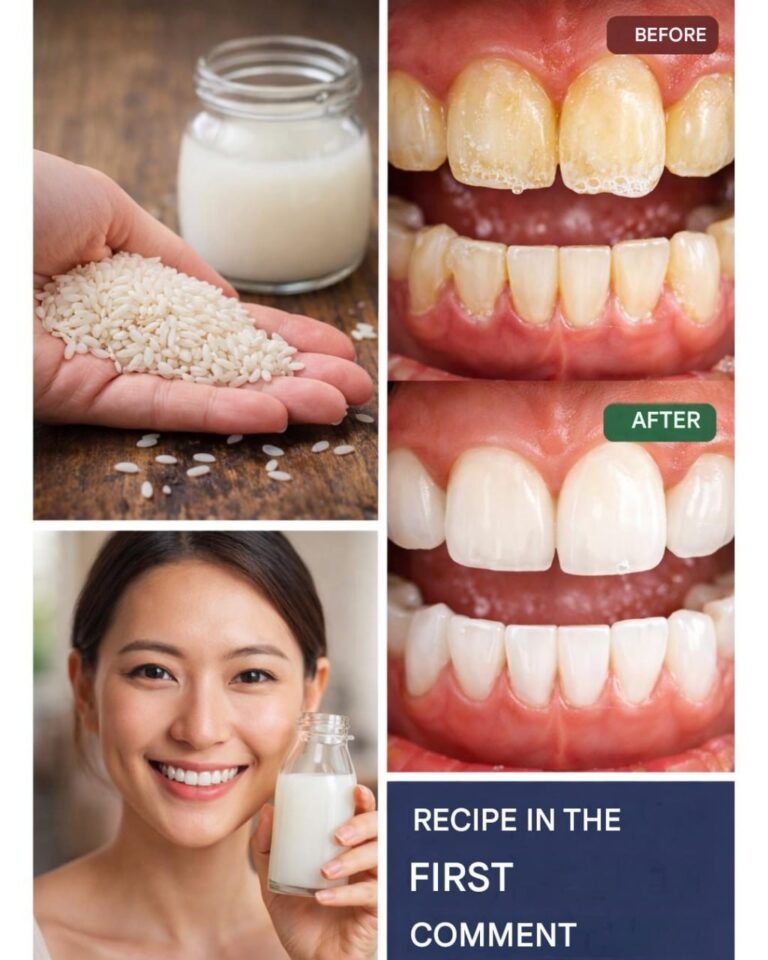 Reveal a dazzling smile: the secret of rice water for whiter teeth in just 2 minutes
