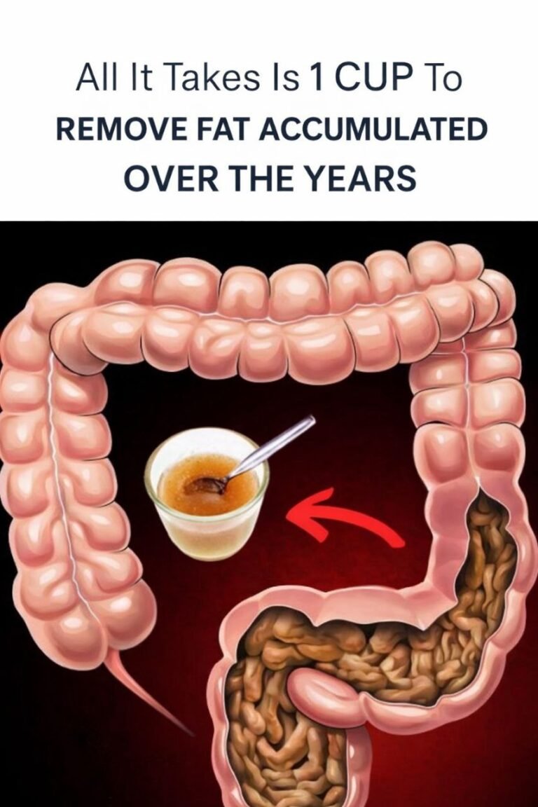 Drink this drink every morning to flush out toxic fats accumulated over the years