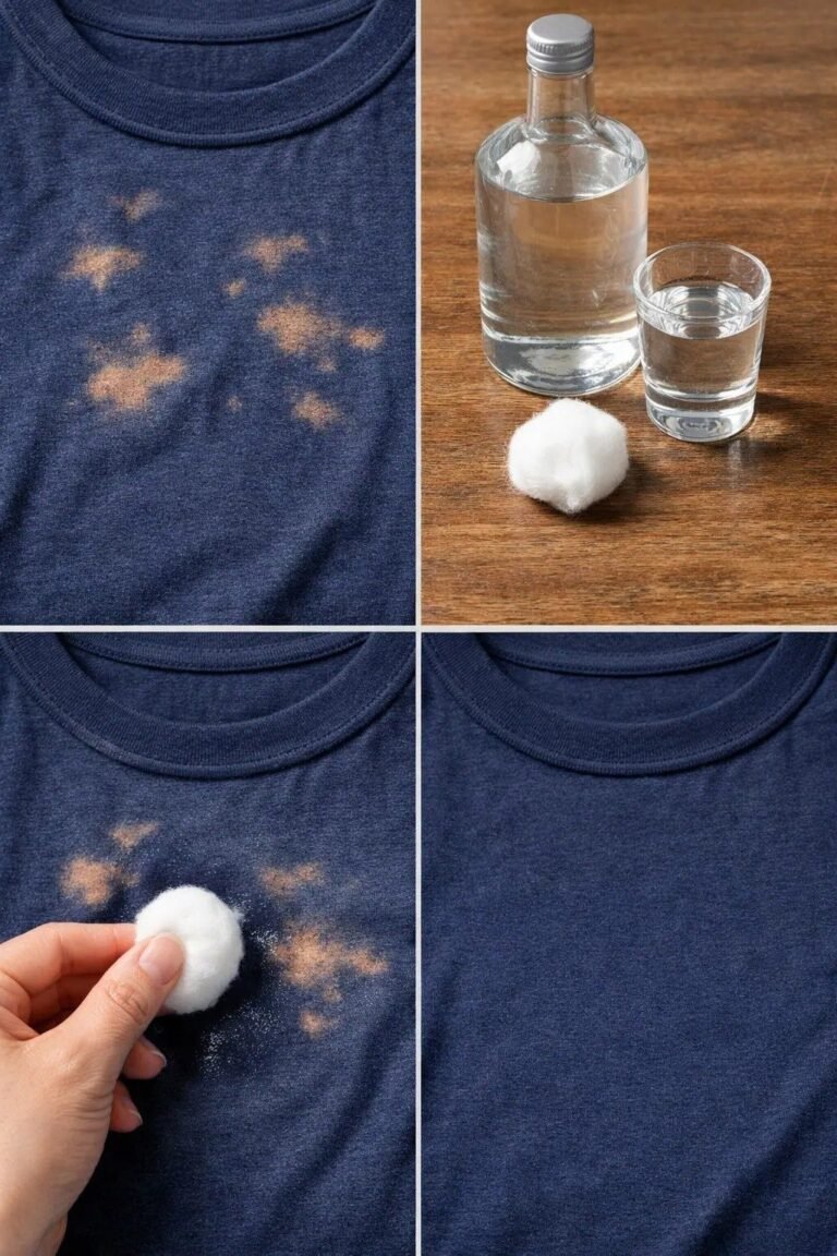 Bleach stains on your clothes here’s a solution