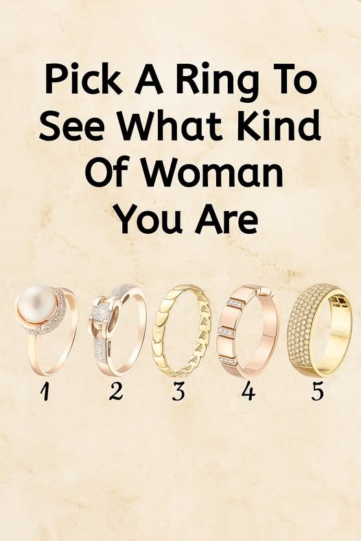 STOP SCROLLING: What Your Favorite Ring Reveals About Your Love Life & Hidden Strength 💍✨