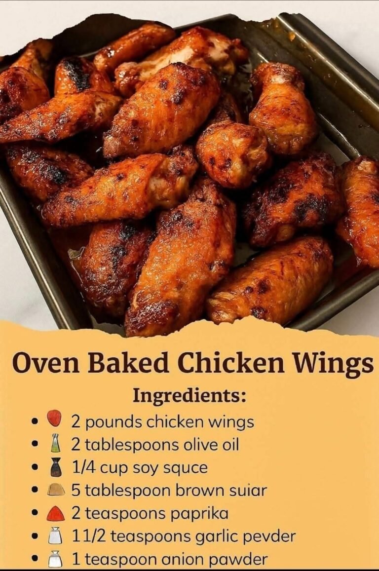 Oven Baked Chicken Wings 