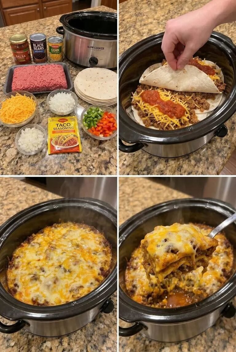 Taco Lasagna Casserole 