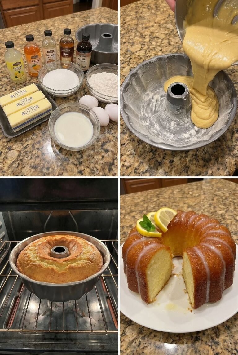 Southern Five Flavor Pound Cake