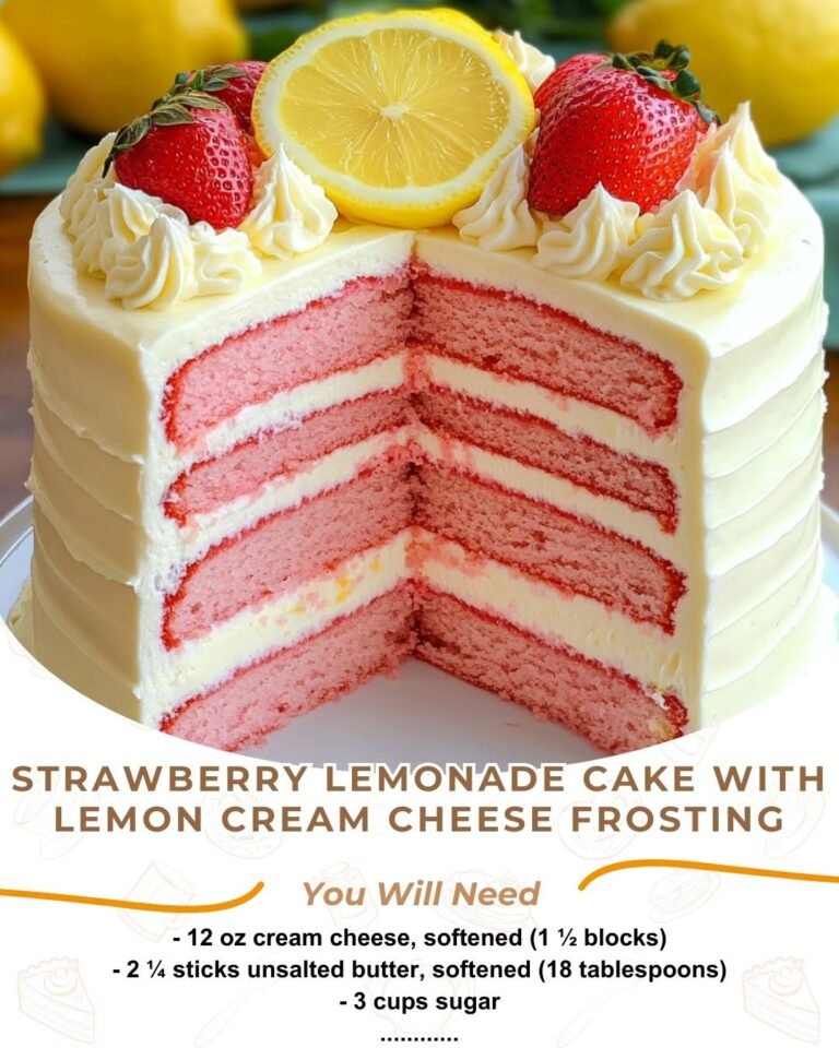 Strawberry Lemonade Buttermilk Cake Recipe