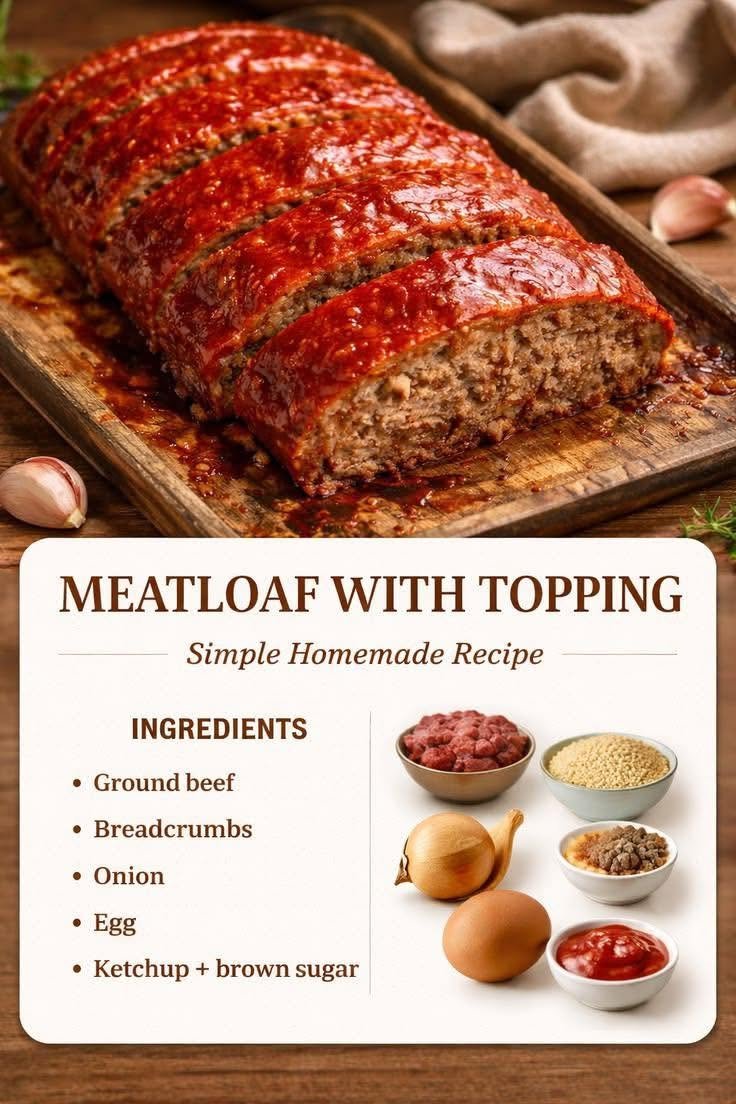 This is a very easy and no fail recipe for meatloaf