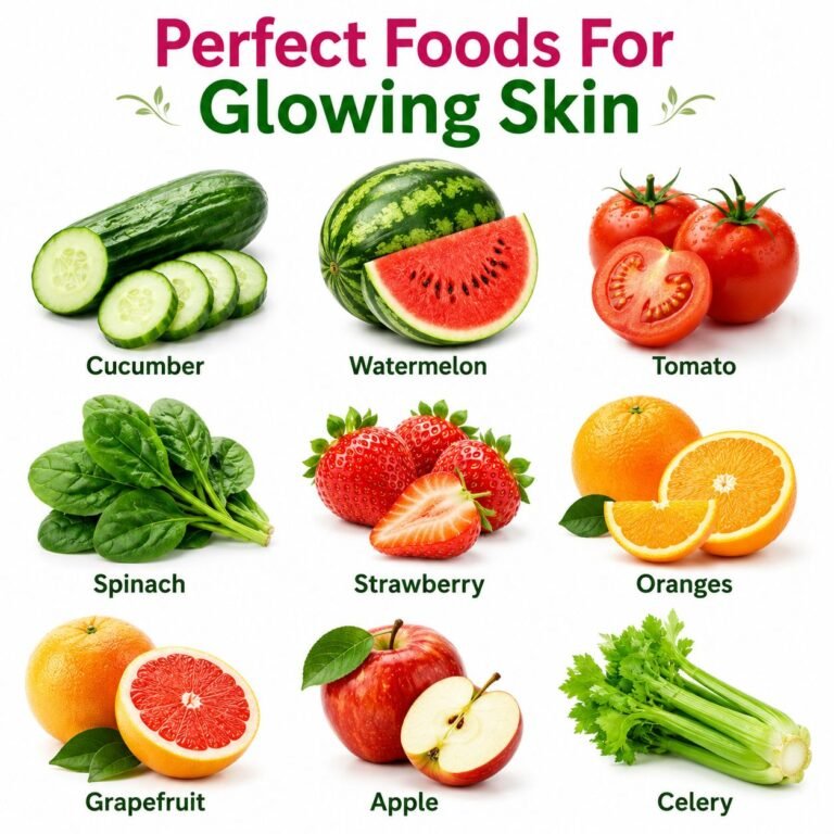 perfect food for glowing skin 