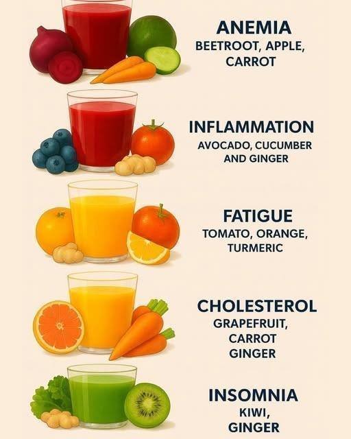 Healthy Juice Recipes for Common Health Issues