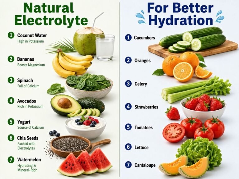 Natural Electrolyte For Better Hydration