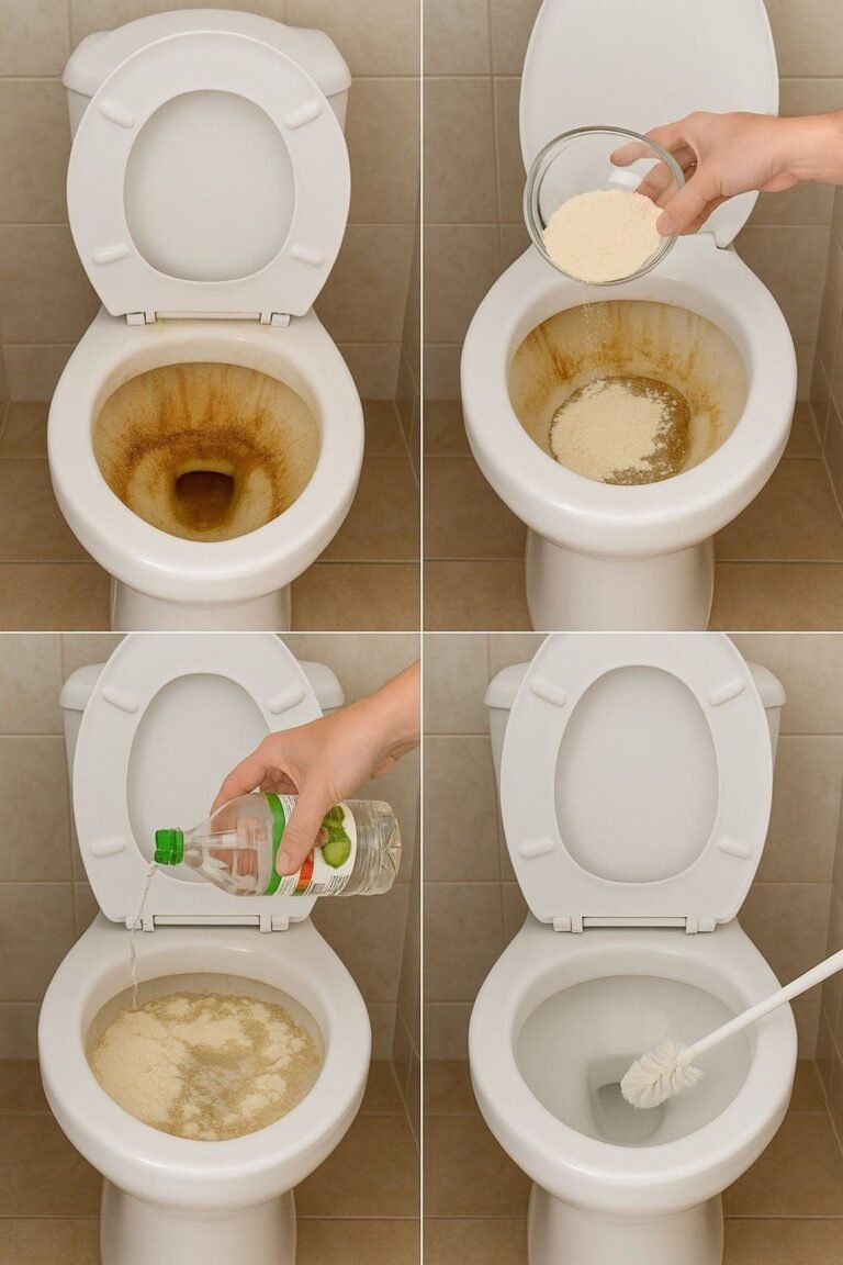 Are your toilets full of stains? Thanks to this ingredient, they will be very fragrant and bright white.