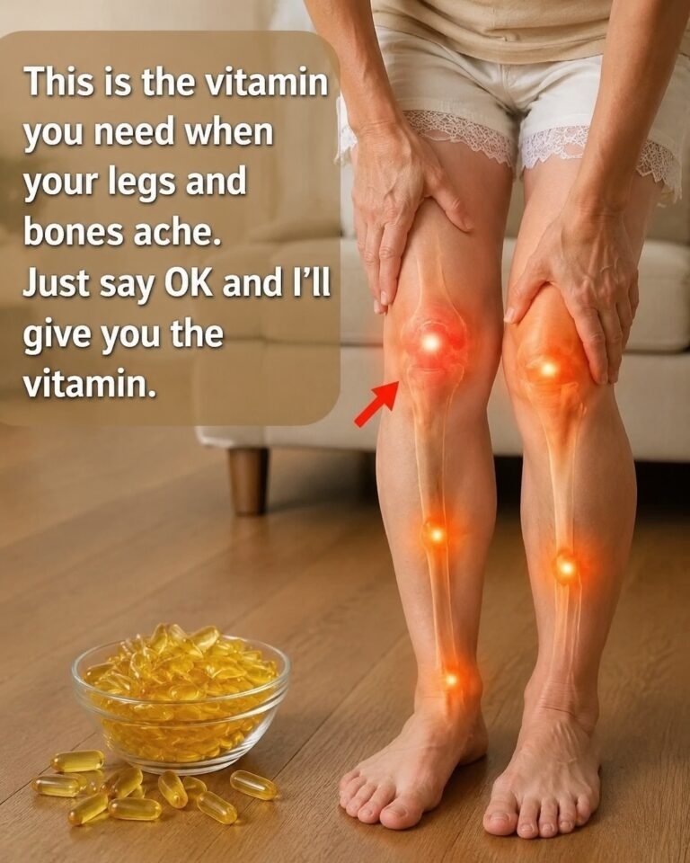 The Vitamin You Need When Your Legs and Bones Ache