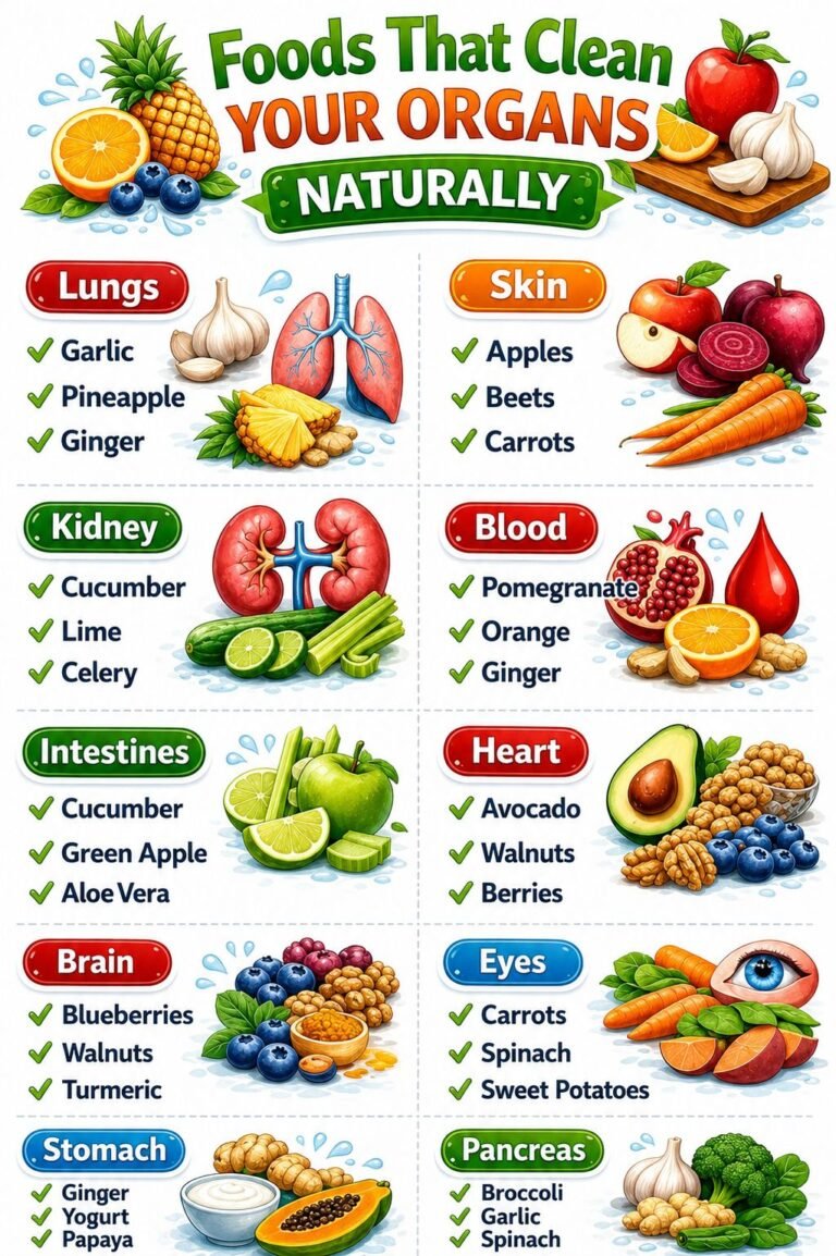 Foods That Clean YOUR ORGANS NATURALLY