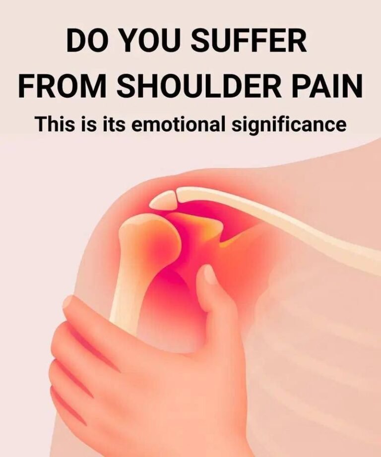 Does your shoulder hurt? Here’s what it means emotionally