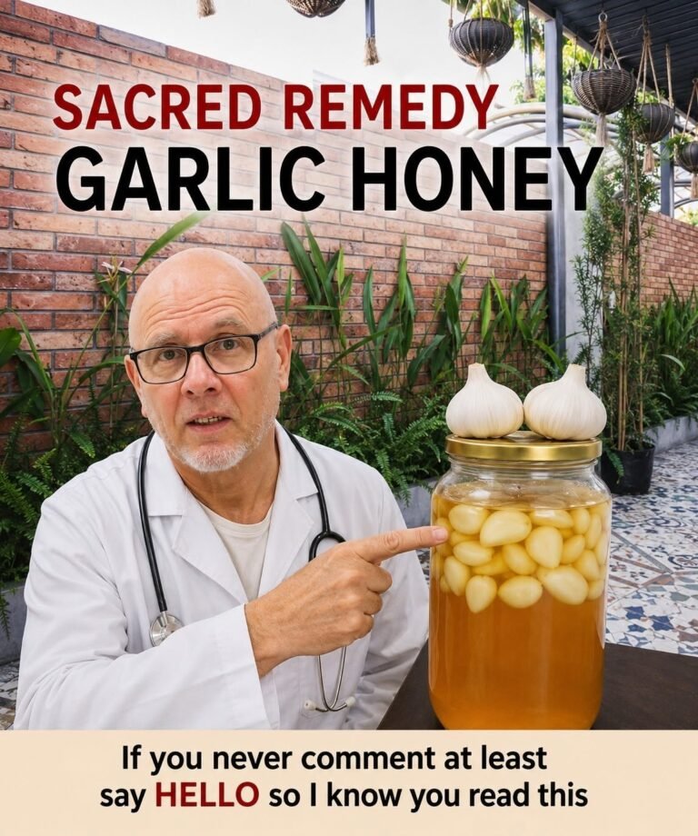 Sacred remedy: garlic and honey
