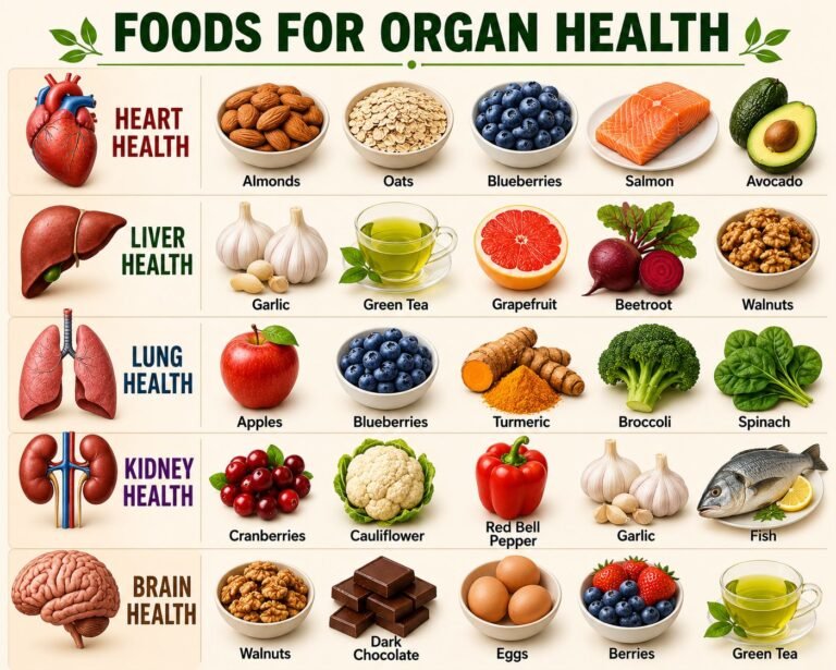 food for organs health 