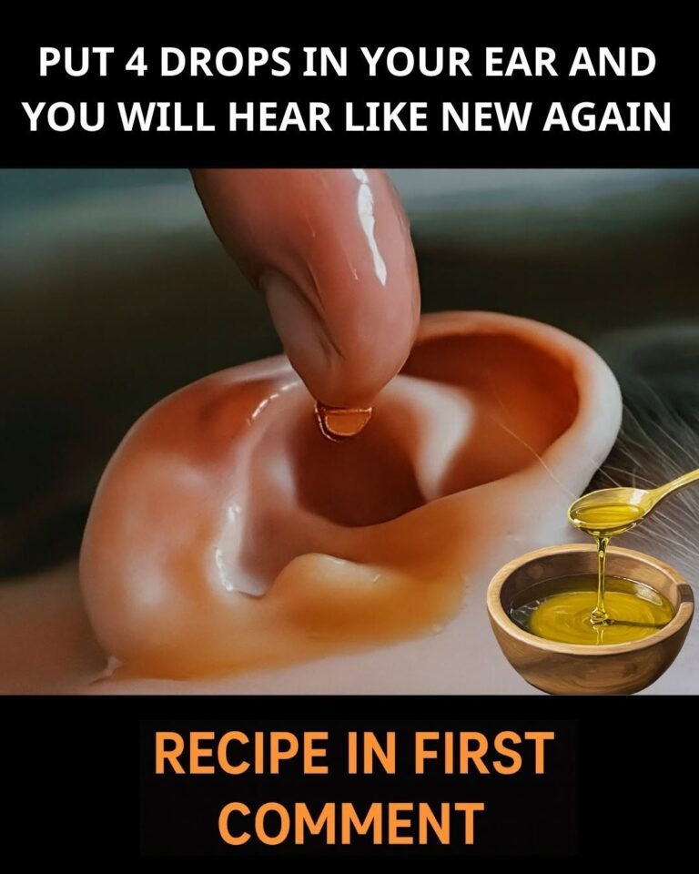 Put 4 drops in your ear and you will hear like new again