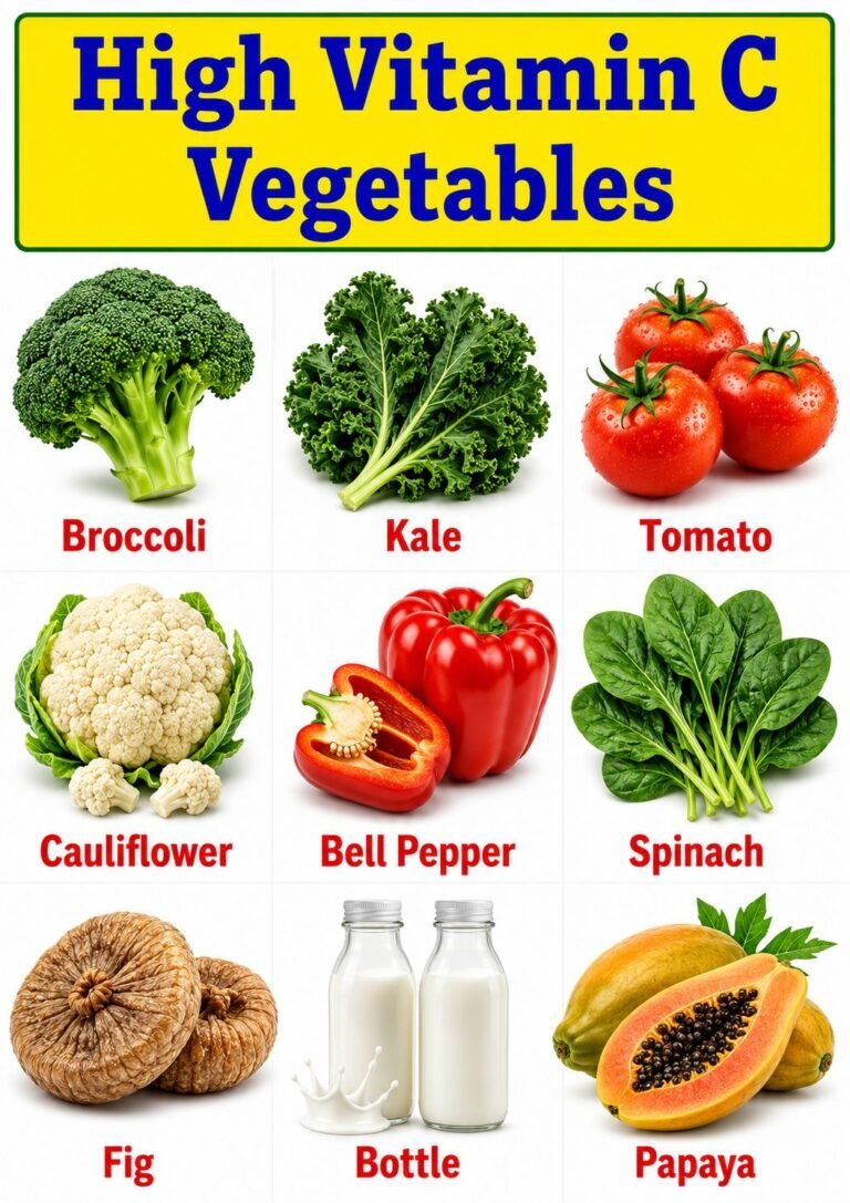 High Vitamin C Vegetables
