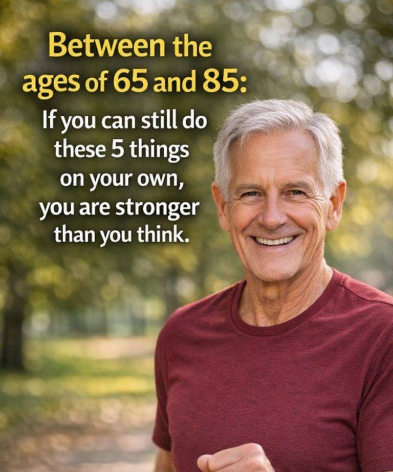 Between the ages of 65 and 85 if you can still do these 5 things on your own you’re stronger than you think