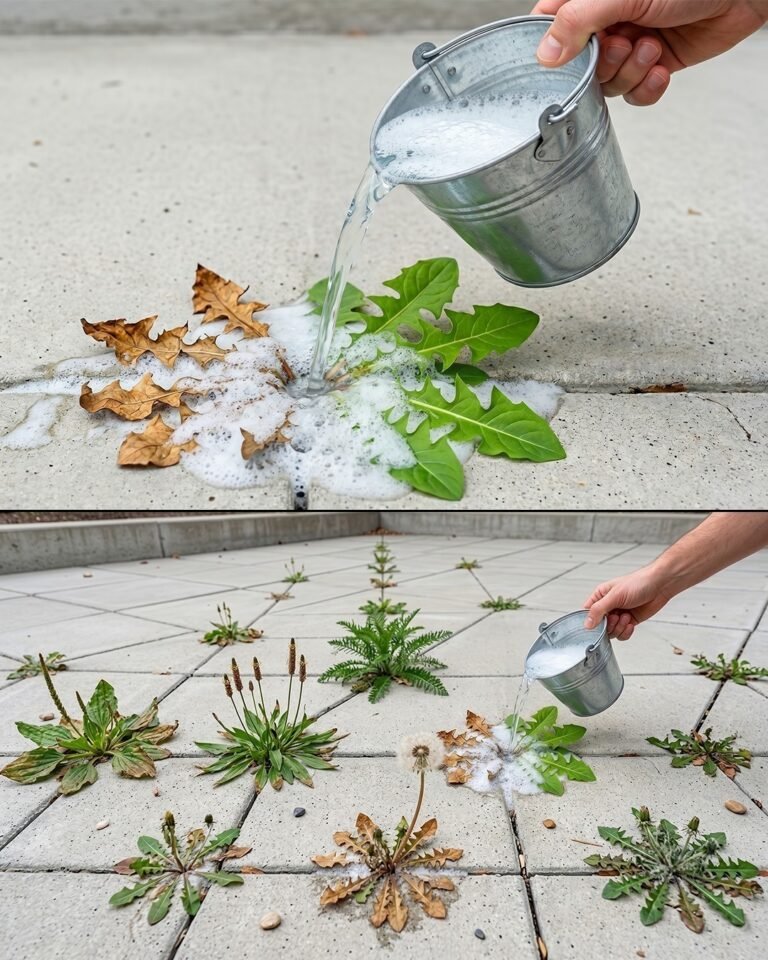 THIS burns weeds in 1 day They NEVER grow again 
