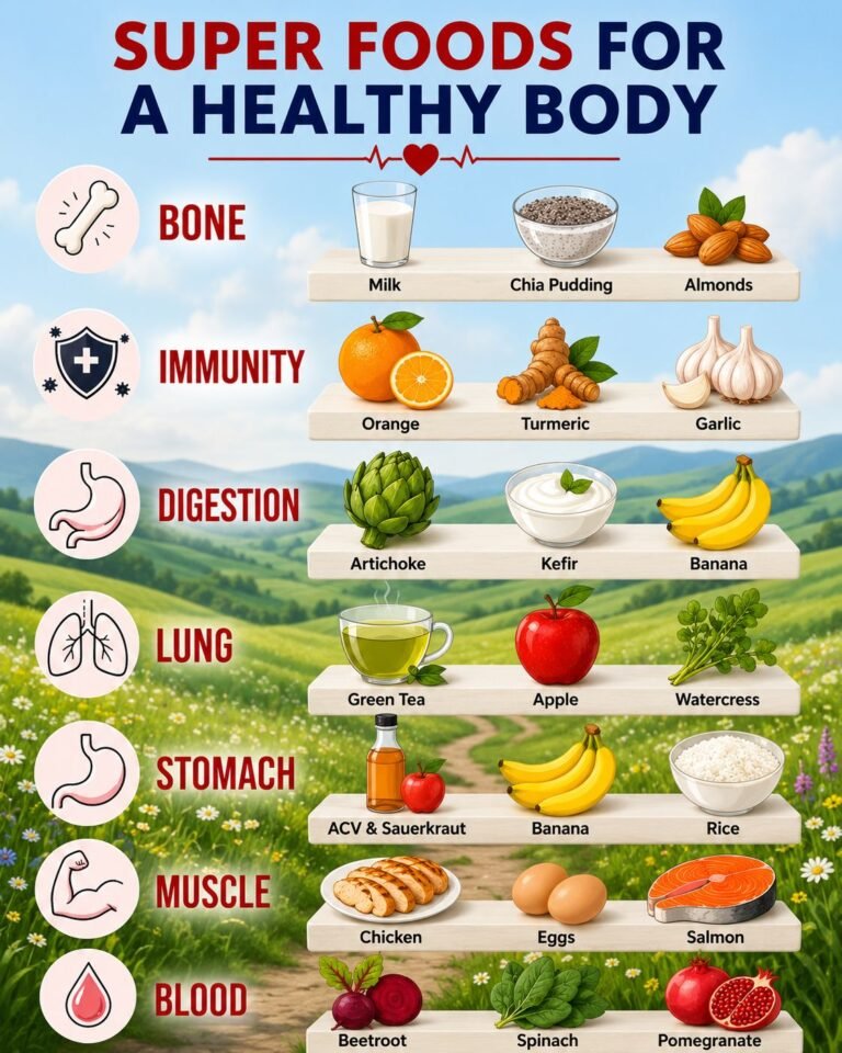 super food for a healthy body 